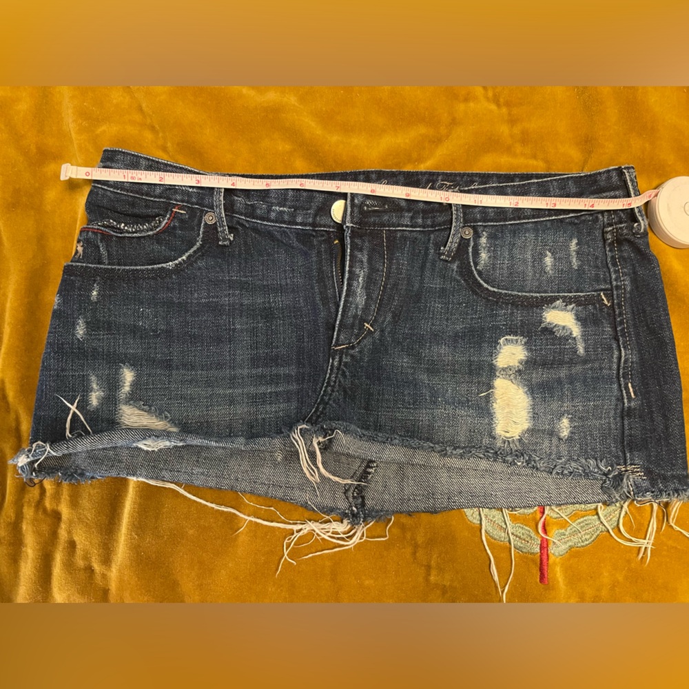 Abercrombie & Fitch Denim Mini Skirt
